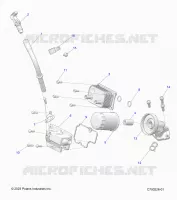 ENGINE, DIPSTICK & OIL FILTER