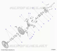 DRIVE TRAIN, PRIMARY CLUTCH