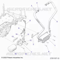 OIL FILTER, OIL COOLER AND RELATED