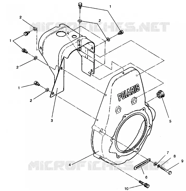 BLOWER HOUSING GT 0943127 (49250125010045)