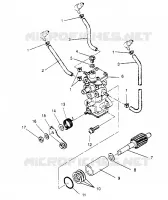 OIL PUMP ASSEMBLY XLT 0950756, XLT SKS 0950556,  XLT SKS EURO E950556   XLT (4928842884D001)