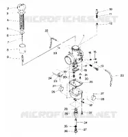 CARBURETOR 600 (4912701270058A)