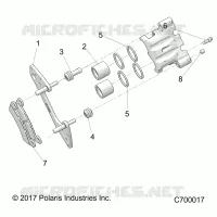 FRONT BRAKE CALIPER