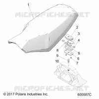 SEAT ASM., DRIVER