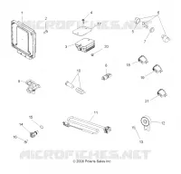 SWITCHES, SENSORS, ECU AND CONTROL MODULES