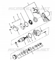 STARTING MOTOR ASSEMBLY 6X6 (4919811981047A)