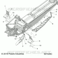 CHASSIS, CLUTCH GUARD, FOOTRESTS, AND RUNNINGBOARDS