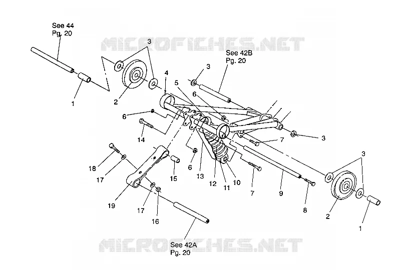 FRONT TORQUE ARM WIDETRAK / 0932064 (4922982298021A)