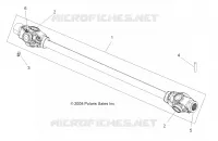 DRIVE TRAIN, PROP SHAFT, FRONT