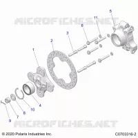 SUSPENSION, REAR CARRIER