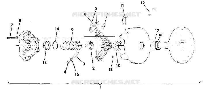 DRIVE CLUTCH WIDE TRAK (4919301930012A)