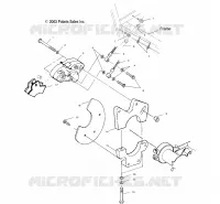 REAR CALIPER MOUNTING