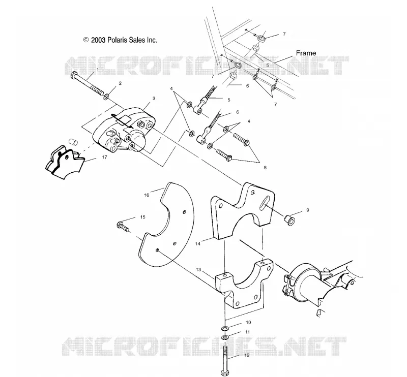 REAR CALIPER MOUNTING