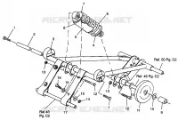FRONT TORQUE ARM 500 CARB SKS 0962564 AND EUROPEAN 500 CARB SKS E962564 (4931873187C004)