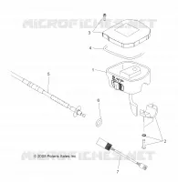 STEERING, CONTROLS, THROTTLE   ASM. AND CABLE