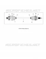 DRIVE TRAIN, REAR HALF SHAFT