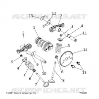 ENGINE, VALVETRAIN