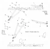 FRONT SUSPENSION CONTROL ARMS