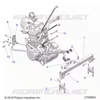 ENGINE, MOUNTING