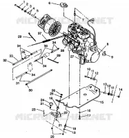 ENGINE MOUNTING 500 EFI 0942774 AND  EFI SKS 0942574 (49274127410029)