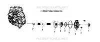 DRIVE TRAIN, MAIN GEARCASE OUTPUT SHAFT