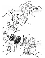 BLOWER HOUSING   RECOIL ASSEMBLY LITE GT 0943133 AND STARLITE GT 0943127 (49250125010044)