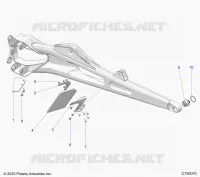 REAR SUSPENSION TRAILING ARMS