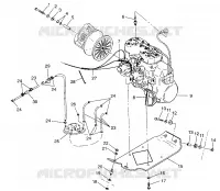 ENGINE MOUNTING 440 LC 0972760 (4938353835C001)