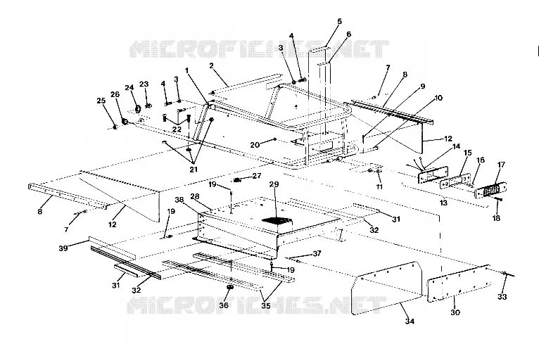 RACK   TUNNEL EXTENSION (4910931093003A)
