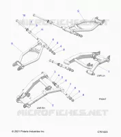 REAR SUSPENSION CONTROL ARMS