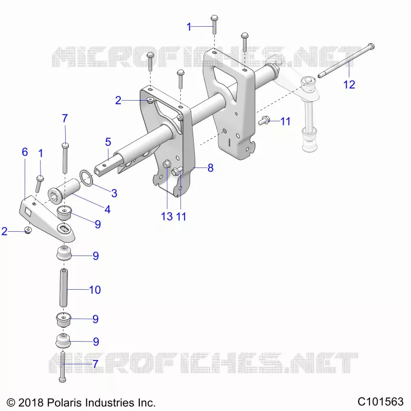 SUSPENSION, TORSION BAR