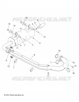 ENGINE, EXHAUST SYSTEM