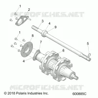 DRIVE TRAIN, JACKSHAFT AND DRIVESHAFT