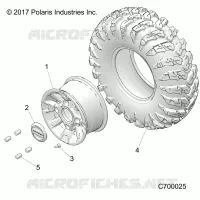 WHEELS, FRONT