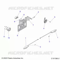 ELECTRICAL, TURN SIGNALS, HORN, AND LICENSE PLATE LIGHT
