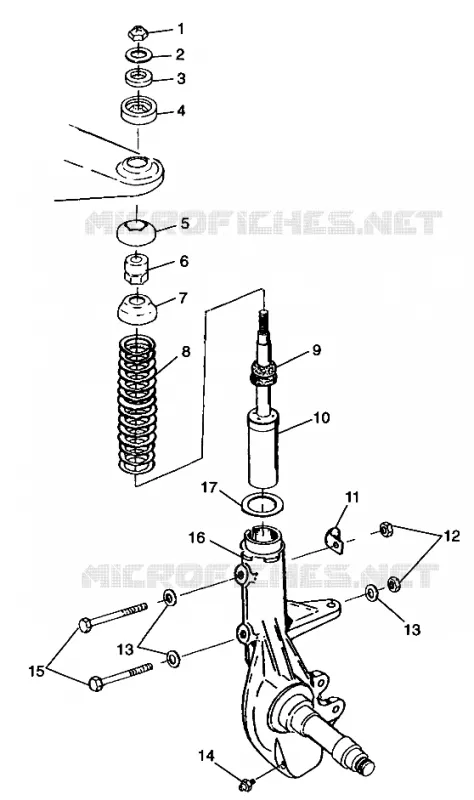 STRUT TRAIL BLAZER W98BA25C (4945464546B001)