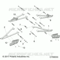 FRONT SUSPENSION CONTROL ARMS