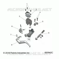 BRAKES, MASTER CYLINDER ASM.