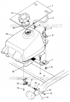 FUEL TANK TRAIL BOSS W97AA25C (4940574057A011)