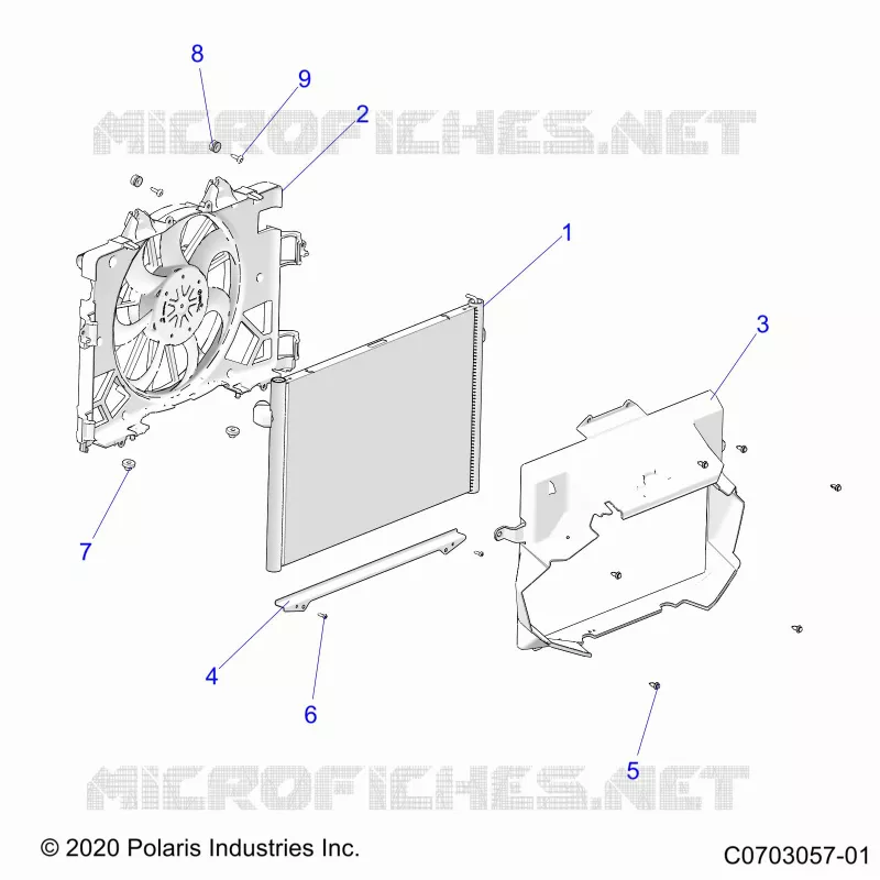 COOLING, RADIATOR