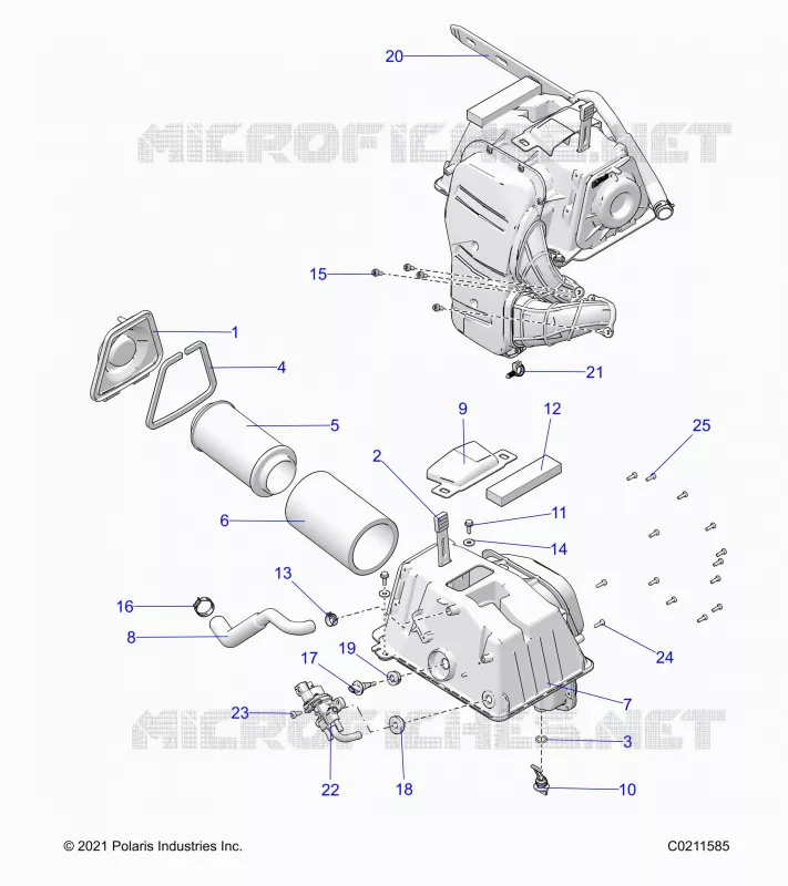 ENGINE, AIR INTAKE
