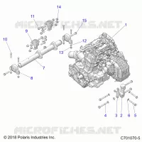 ENGINE, MOUNTING
