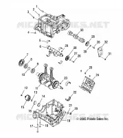 CRANKCASE AND CRANKSHAFT
