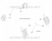 BARKE CALIPER MOUNTING