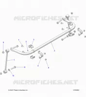 SUSPENSION, REAR STABILIZER BAR