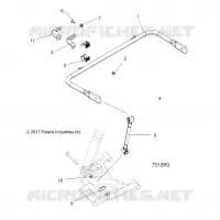 SUSPENSION, REAR STABILIZER BAR