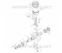 CRANKSHAFT AND PISTON