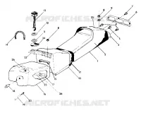 SEAT/GAS TANK ASSEMBLY SPORT (4921282128005A)