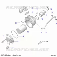ENGINE, AIR INTAKE