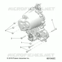 DRIVE TRAIN, GEARCASE MOUNTING